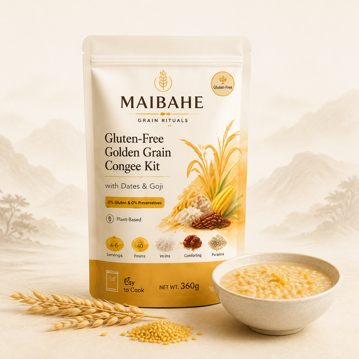 Golden Grain Congee Kit